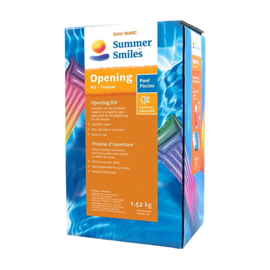 Summer Smiles Opening Kit (Up to 80,000 L)