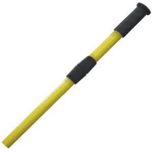 PoolStyle 8'-16' Yellow/Black Fiberglass Telescopic Pole